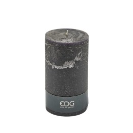 Candela Enzo De Gasperi Rustic Noir H 18 cm