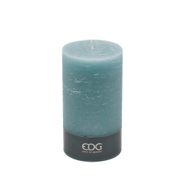 Enzo De Gasperi candela rustic bleu h 18 cm