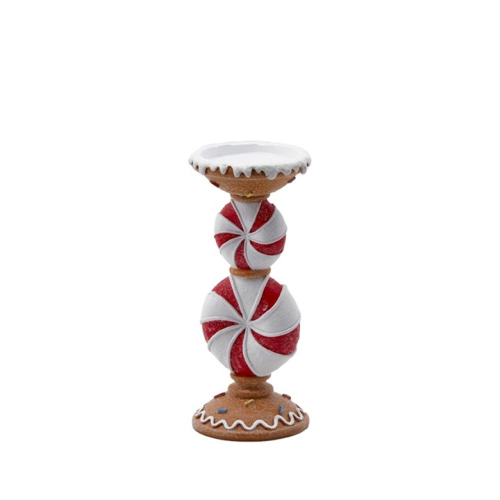 EDG Portacandela Candy per candele grandi alto 26 cm