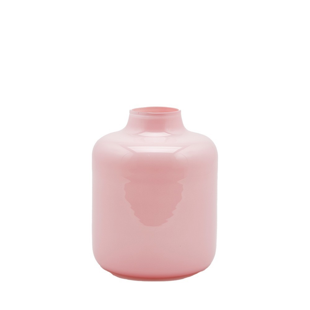 Enzo De Gasperi vaso rosa h 22 cm