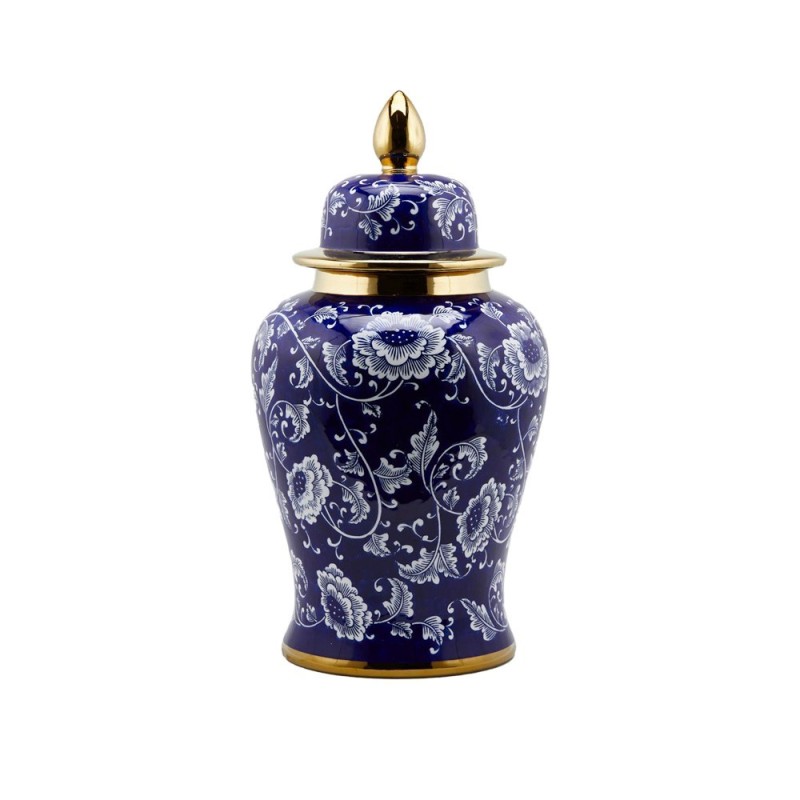 Enzo De Gasperi vaso ching fiori h 61 cm