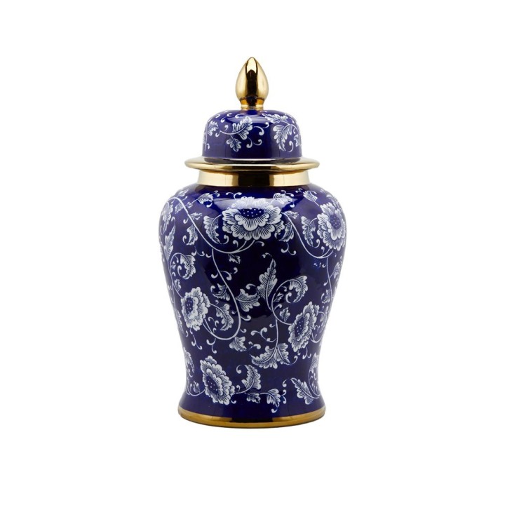 Enzo De Gasperi vaso ching fiori h 61 cm