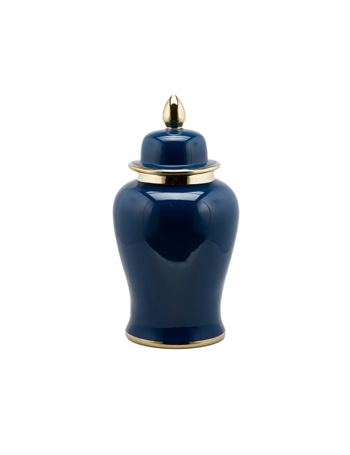 Enzo De Gasperi vaso ching coperchio h 61 cm