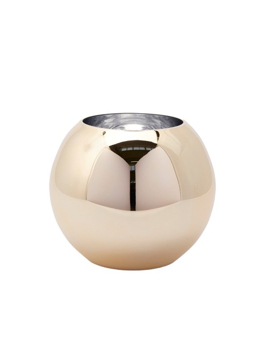 Vaso Sfera H20 D23 con Foro Molato D14 EDG - Enzo De Gasperi