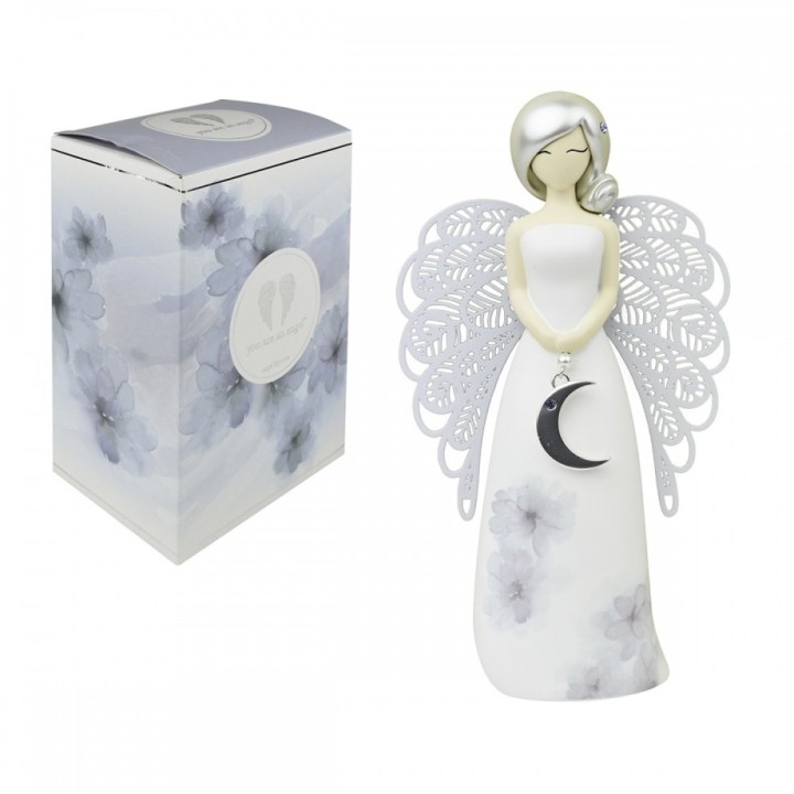 Enesco You Are An Angel statuina Floral Lune strass 15,5 cm