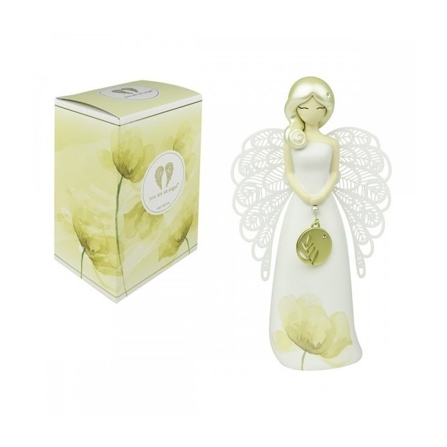 Enesco You Are An Angel statuina Floral Feuille strass 15,5 cm Enesco You Are An Angel statuina Floral Feuille strass 15,5 cm