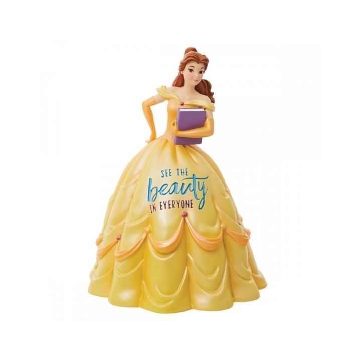 Enesco Disney Belle statuetta in resina alta 15 cm