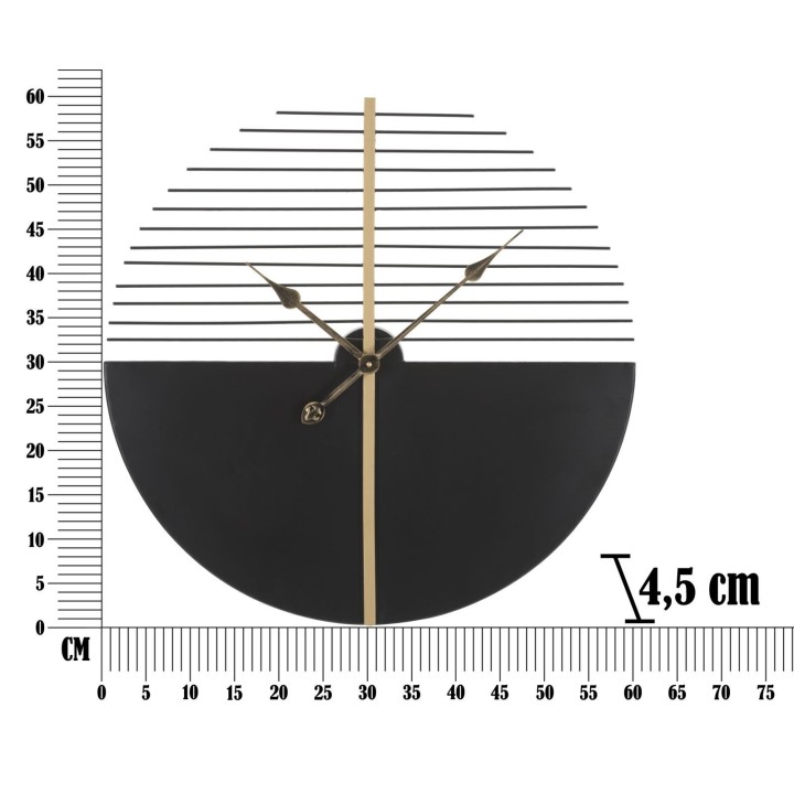 Mauro Ferretti Orologio da muro Glam Stick Ø 60 cm