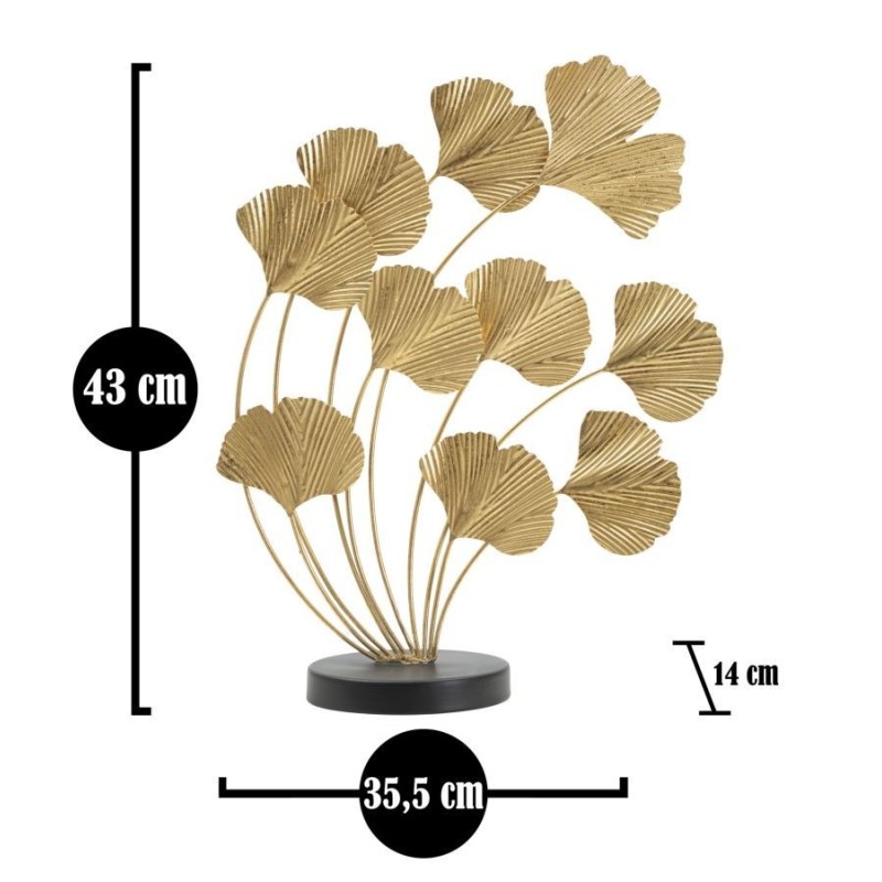 Mauro Ferretti scultura Leaf Wind 35,5x14x43 cm