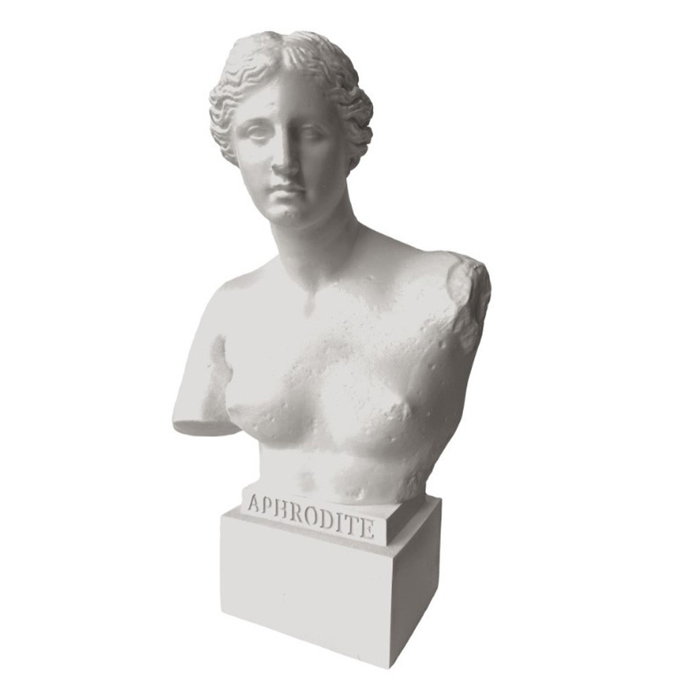 Busto Palais Royal white Aphrodite VII da 50 cm