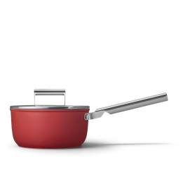 Smeg Casseruola 50's Style con coperchio rossa Ø 20 cm