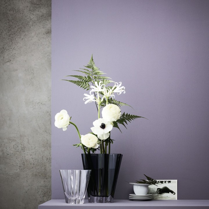 Rosenthal Vaso Flux Rose in vetro alto 20 cm