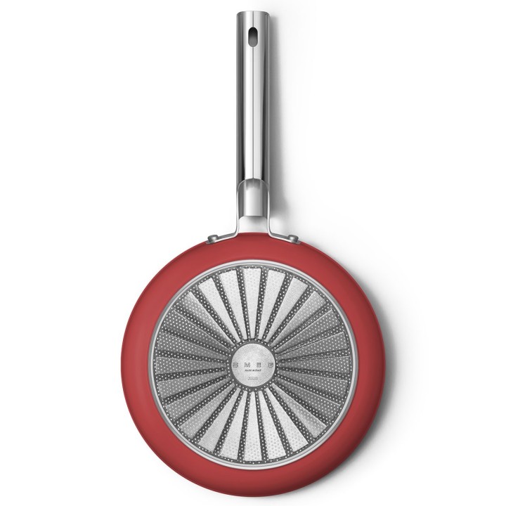 Smeg Padella 50's Style antiaderente rossa Ø 26 cm