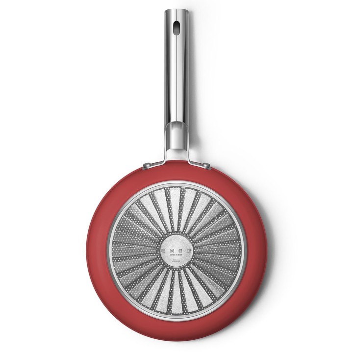 Smeg Padella 50's Style antiaderente rossa Ø 24 cm