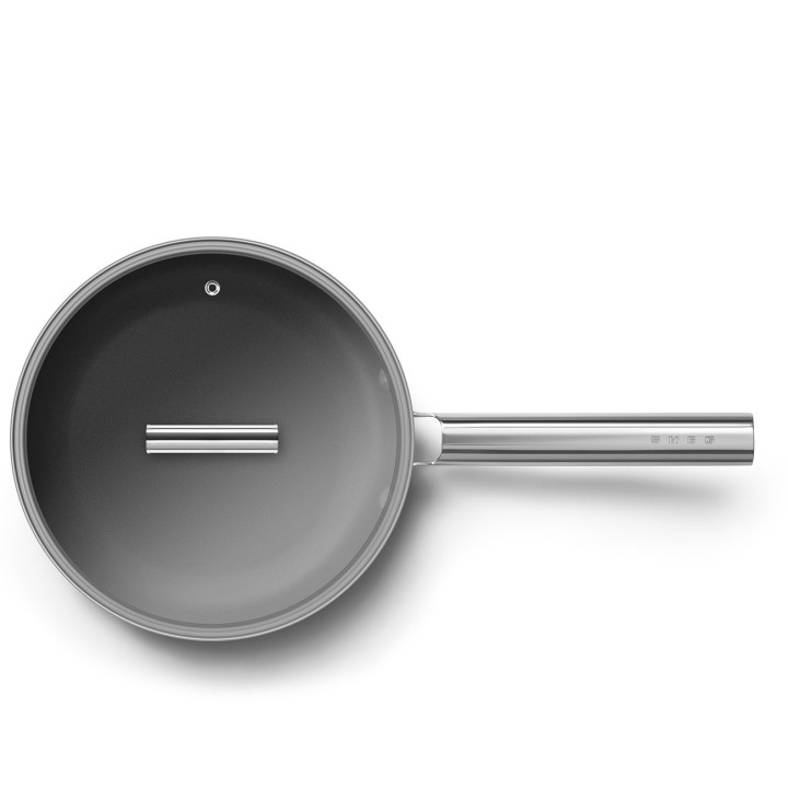 Smeg Padella 50's Style antiaderente rossa Ø 24 cm