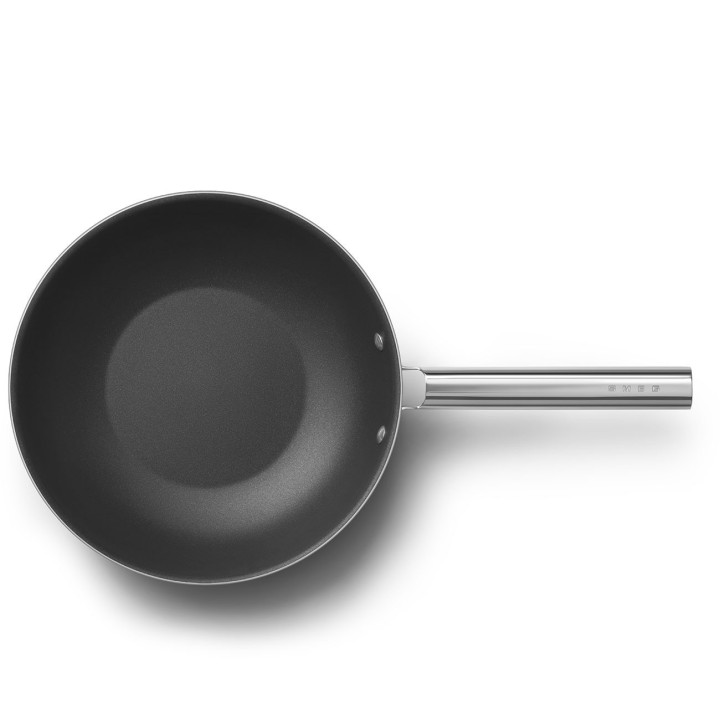 Smeg Wok 50's Style antiaderente rosso Ø 30 cm