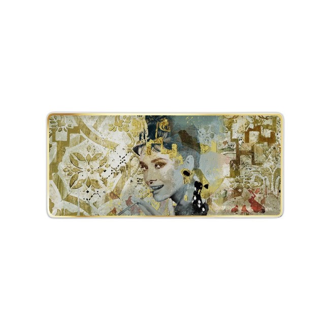 Baci Milano Vassoio Gourmet Rettangolare Audrey 28,5x12,5cm - Candida Celiento Baci Milano Vassoio Gourmet Rettangolare Audrey 28,5x12,5cm - Candida Celiento