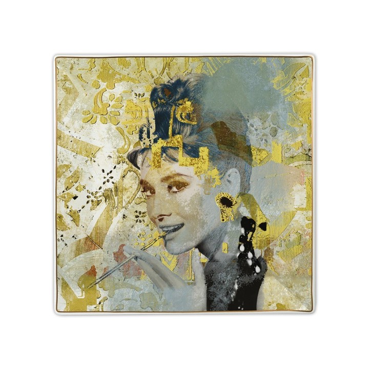 Baci Milano piatto gourmet maxi Audrey 27x27cm