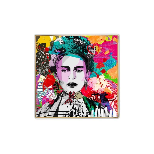 Vassoio Gourmet Frida di Baci Milano 15x15cm Vassoio Gourmet Frida di Baci Milano 15x15cm
