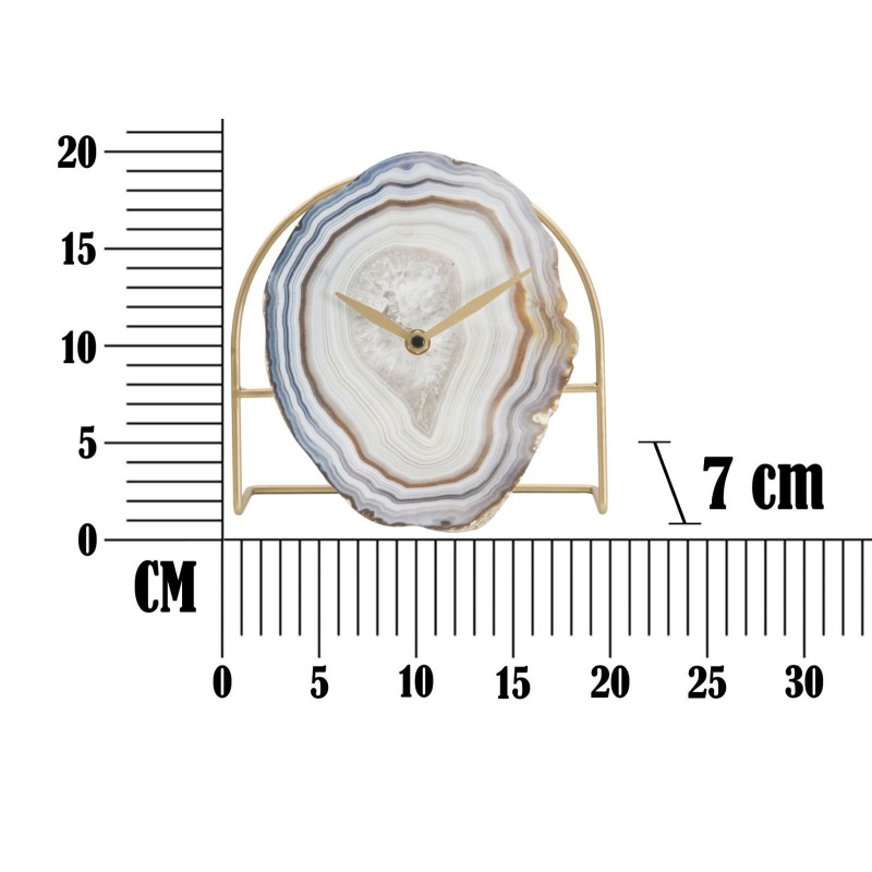 Mauro Ferretti orologio da tavolo Twin 20x7x19.5cm misure