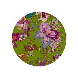 Sottopiatto Baci Milano fashion verde diametro 34 cm