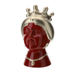 Hervit Creations Testa di Moro rosso/oro 35cm
