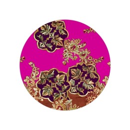 Baci Milano Sottopiatto cachemire fucsia diametro 34 cm