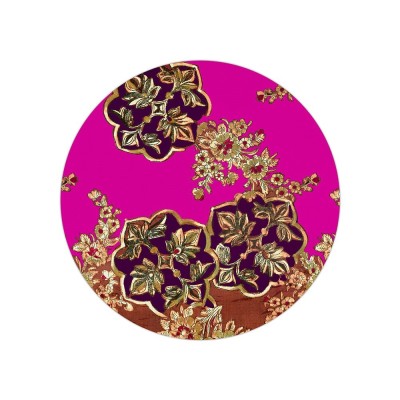 Baci Milano Sottopiatto cachemire fucsia diametro 34 cm