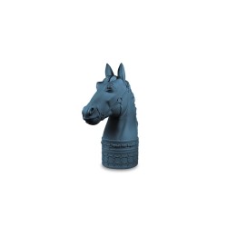 Baci Milano Cavallo Mini porcellana blu alto 12,5 cm