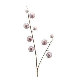 EDG Enzo De Gasperi Ramo pompon rosa glitterato alto 92 cm