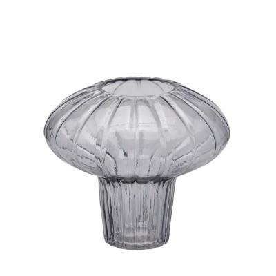 Enzo De Gasperi Vaso Fungo righe H22 diametro 25