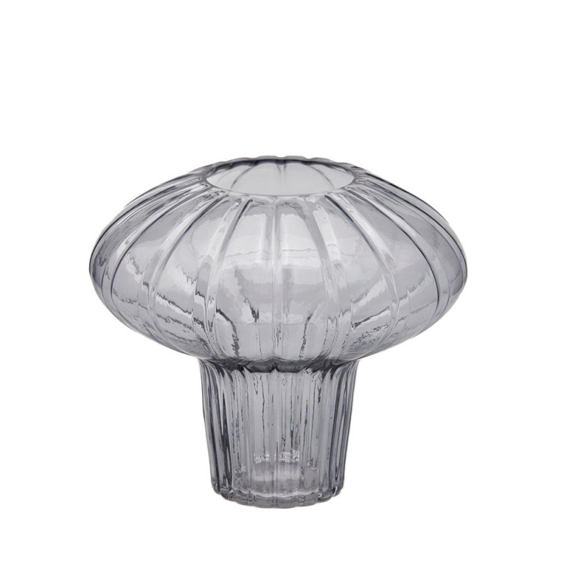 Enzo De Gasperi Vaso Fungo righe H22 diametro 25 Enzo De Gasperi Vaso Fungo righe H22 diametro 25