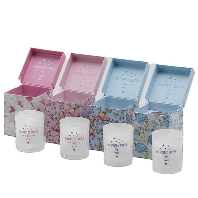 Enzo De Gasperi Candele Vetro in Scatola Gardenia durata 20 ore Enzo De Gasperi Candele Vetro in Scatola Gardenia durata 20 ore