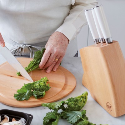 Ceppo Per 5 Coltelli Legno Sambonet Kitchen 2