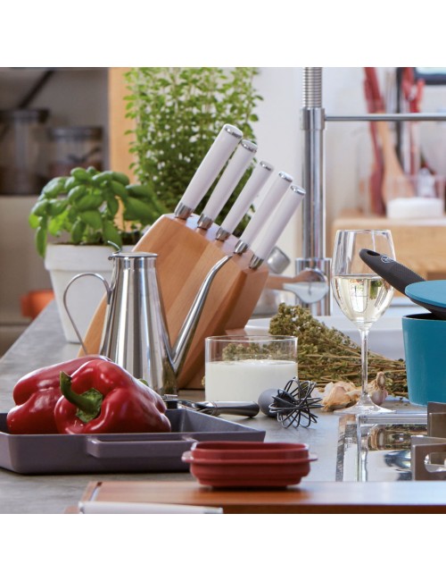 Ceppo Per 5 Coltelli Legno Sambonet Kitchen