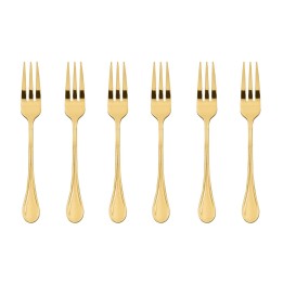 Sambonet Set di 6 forchettine da dolce Royal PVD Gold