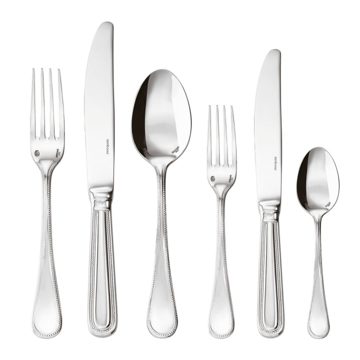 Sambonet Set di 72 posate Perles in acciaio inox
