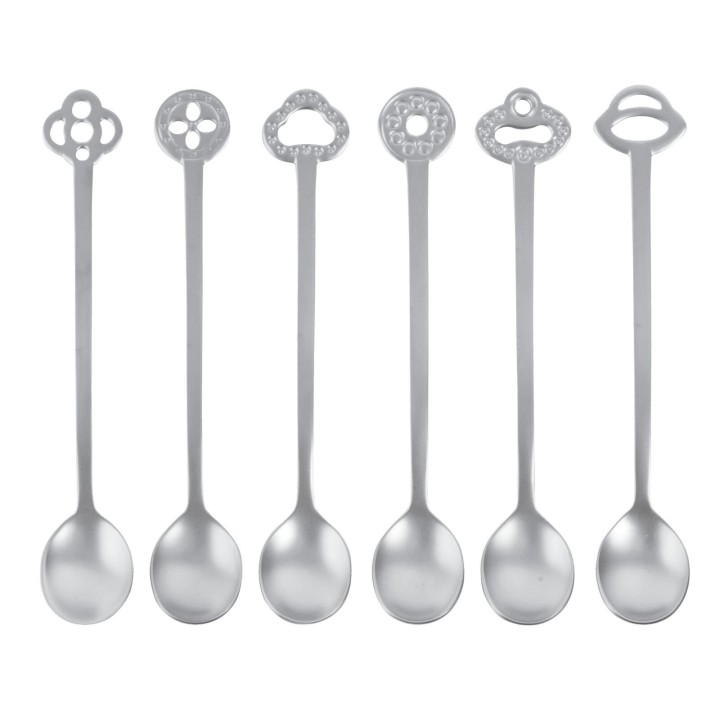 Sambonet Party Items Set 6 cucchiaini party Antique