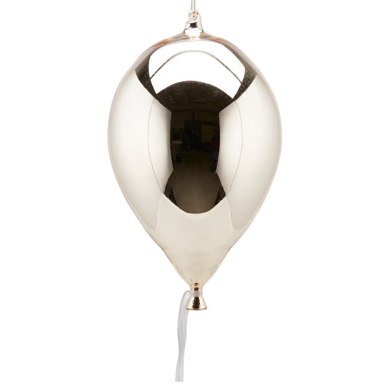 DEC.PALLONCINO VETRO NEW GOLD