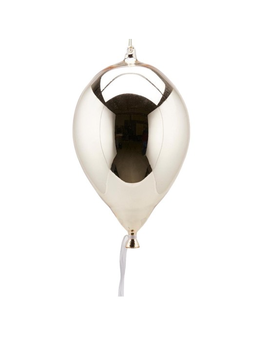 DEC.PALLONCINO VETRO NEW GOLD