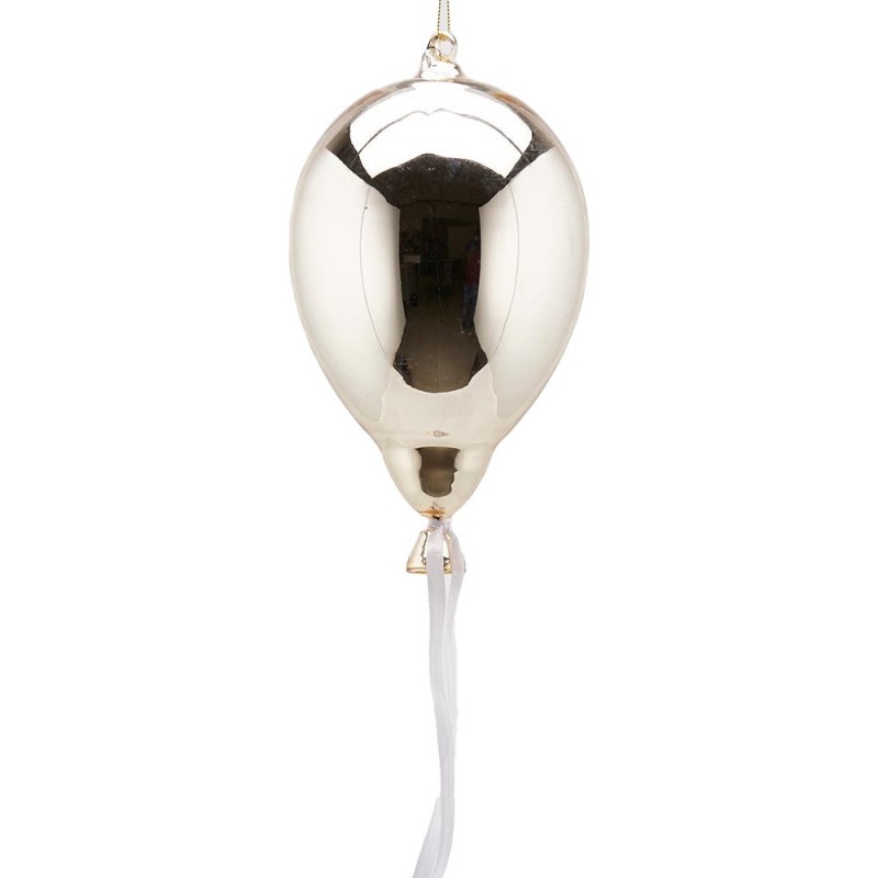 DEC.PALLONCINO VETRO NEW GOLD