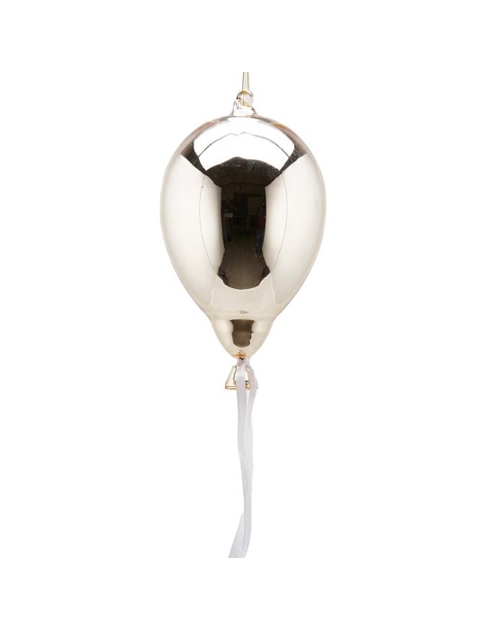 DEC.PALLONCINO VETRO NEW GOLD