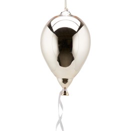 EDG Palloncino in vetro da appendere New Gold alto 24 cm