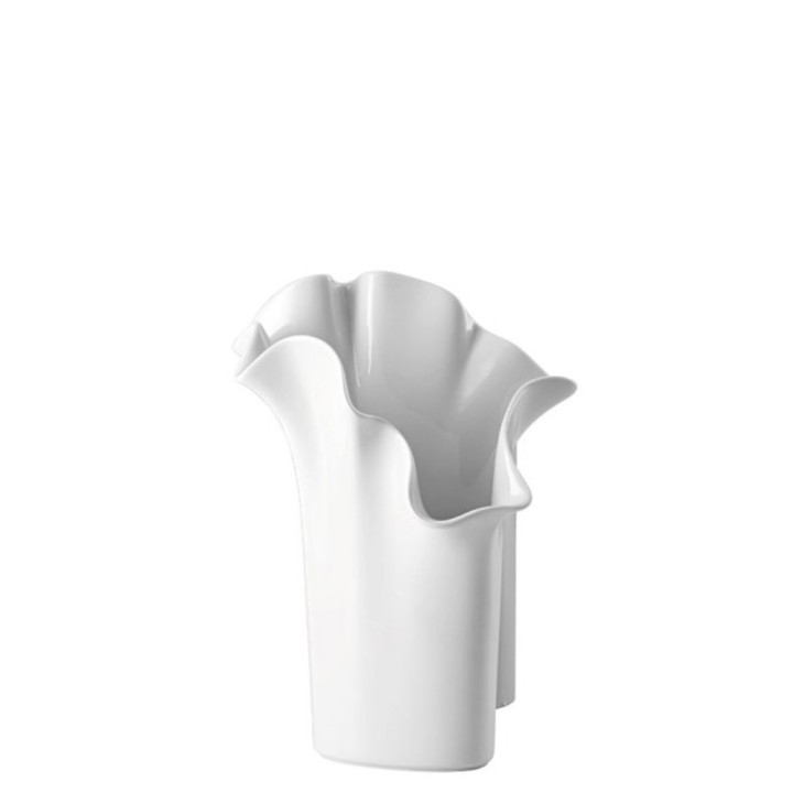Rosenthal Vaso Asym Weiss 30cm 26030-13577-800001 Candida Celiento-1