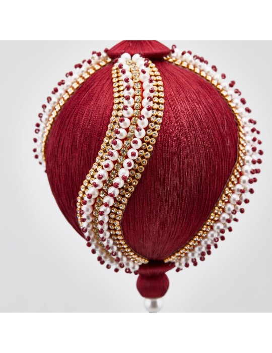 Palla Silk Perle D12 cm – Pallina di Natale...
