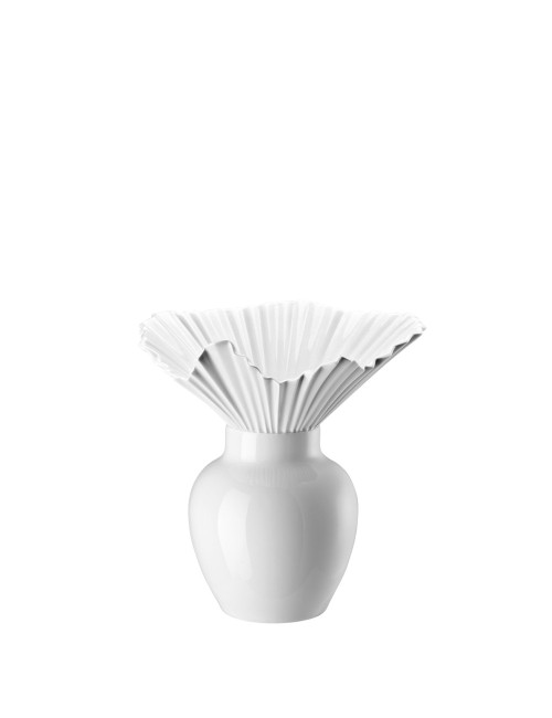 Rosenthal Vaso Falda Weiss 27cm 26027-14438-800001 Candida Celiento-1 Rosenthal Vaso Falda Weiss 27cm 26027-14438-800001 Candida Celiento-1