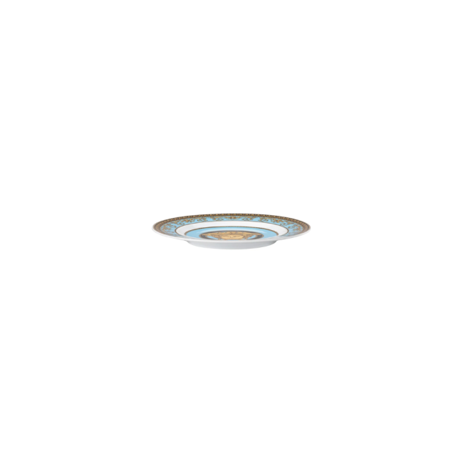 Versace Medusa Celeste Piattino pane - Rotondo - Ø 18,4 cm - h 1,8 cm