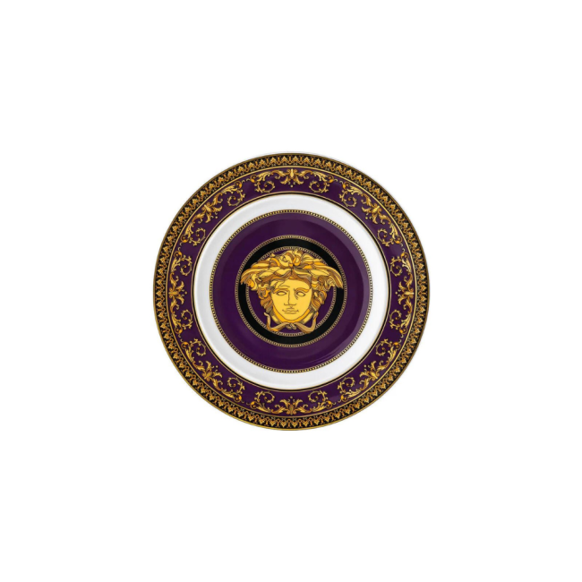 Versace Medusa Marine Piattino pane - Rotondo - Ø 18,4 cm - h 1,8 cm Versace Medusa Marine Piattino pane - Rotondo - Ø 18,4 cm - h 1,8 cm