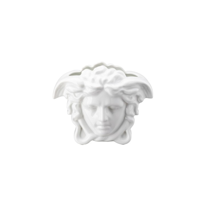 Versace Vaso Medusa Grande bianco alto 15 cm