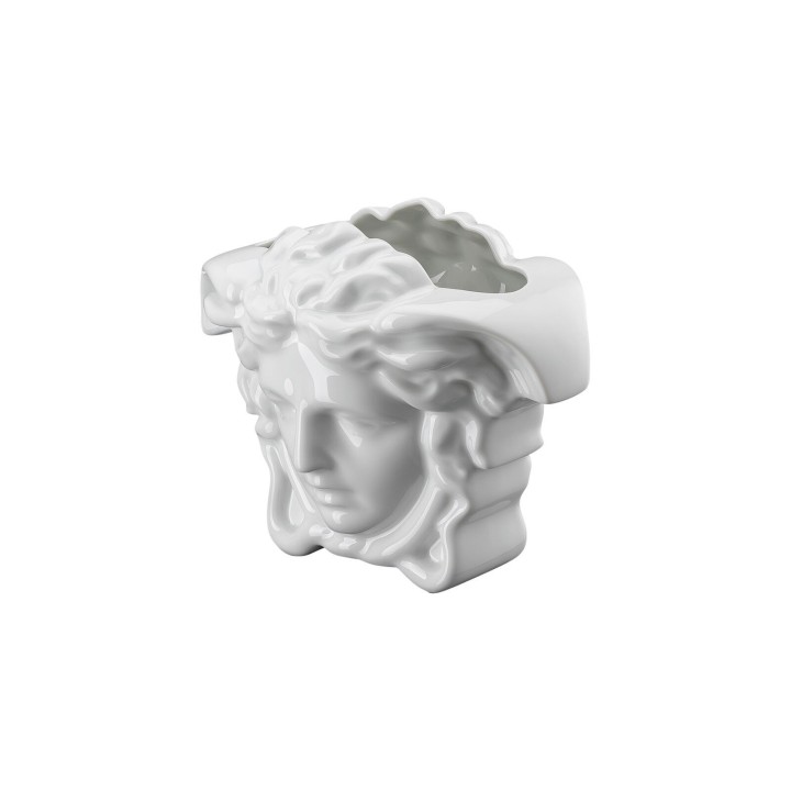 Versace Vaso Medusa Grande bianco alto 15 cm